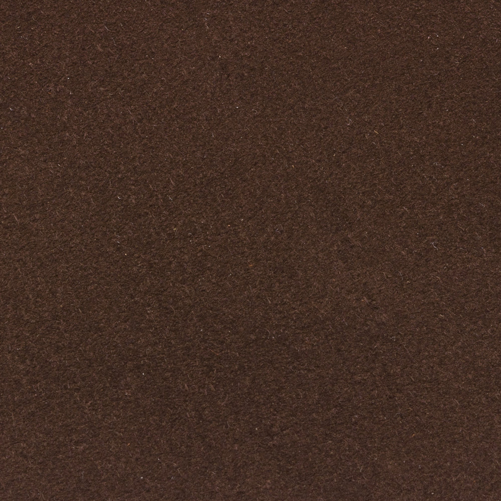 Calf Suede Dark Brown